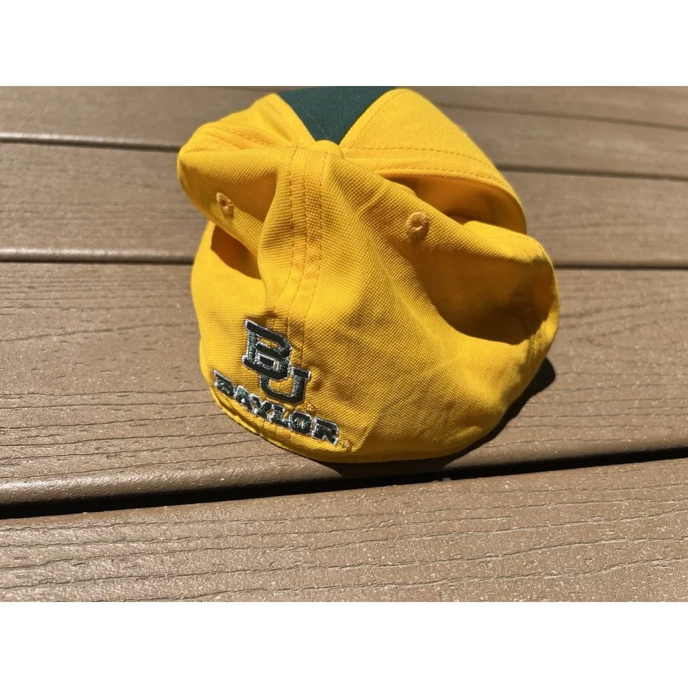 Nike Baylor Bears Hat OSFM‎ baseball cap Sic Em Bears Dri-FIT Legacy91 Mens Gold